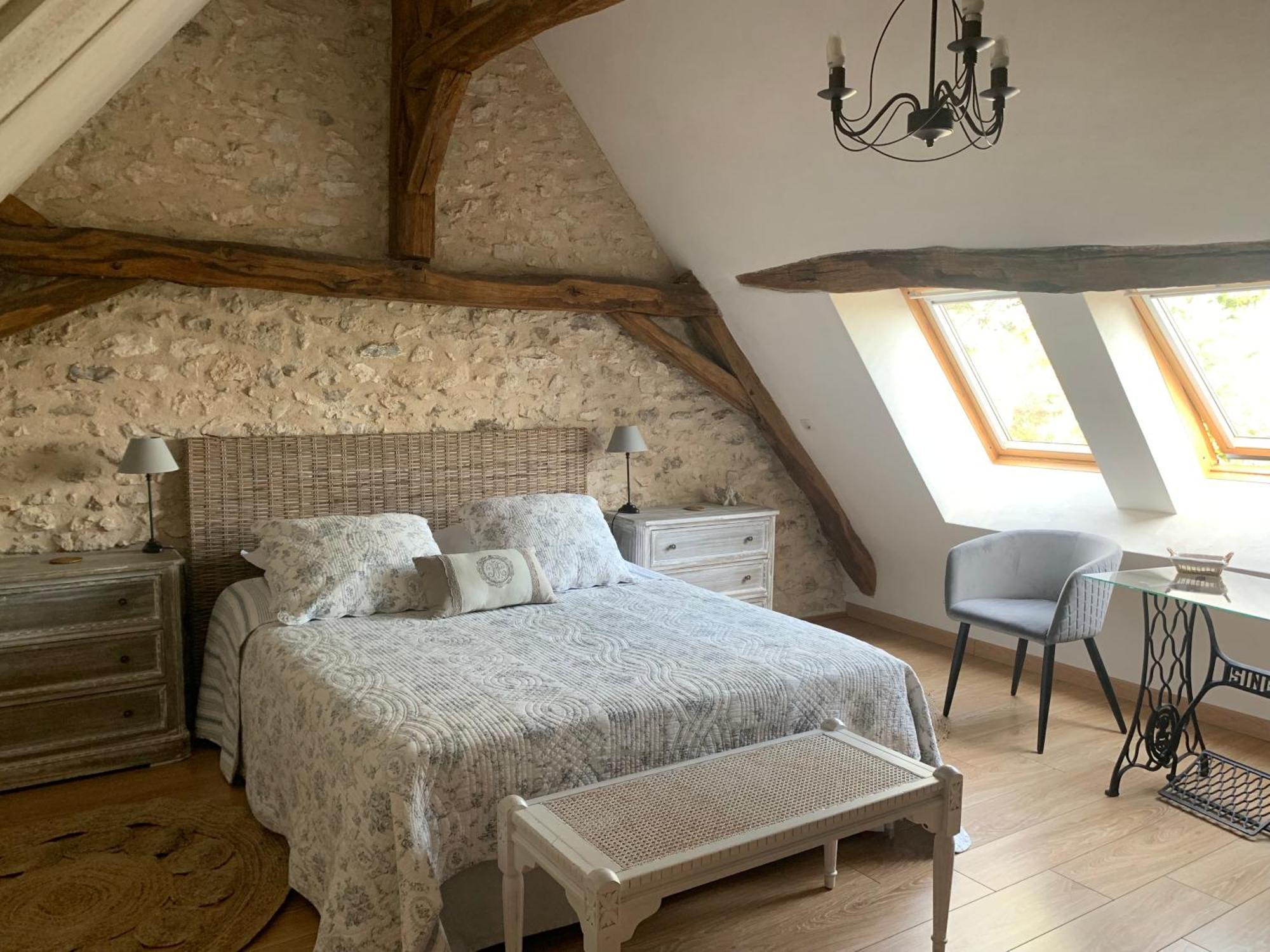 La Bihourderie Bed & Breakfast Azay-sur-Indre Exterior foto