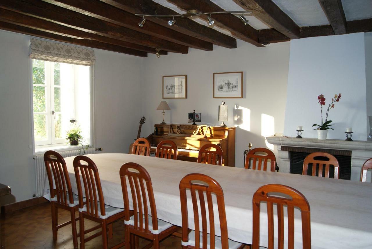 La Bihourderie Bed & Breakfast Azay-sur-Indre Exterior foto